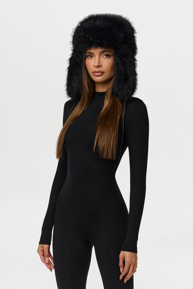 Faux Fur Trapper Hat