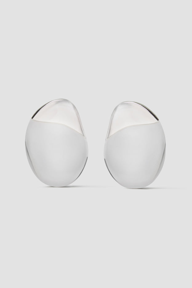 Resin Two-Tone Earrings