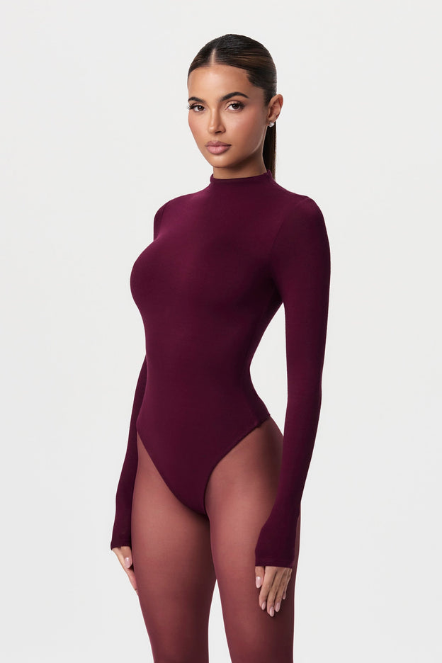 NW Sculpt Mock Neck Bodysuit