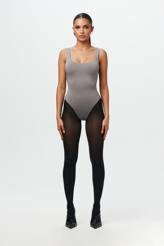 Butter Sleeveless Turtleneck Bodysuit – Naked Wardrobe