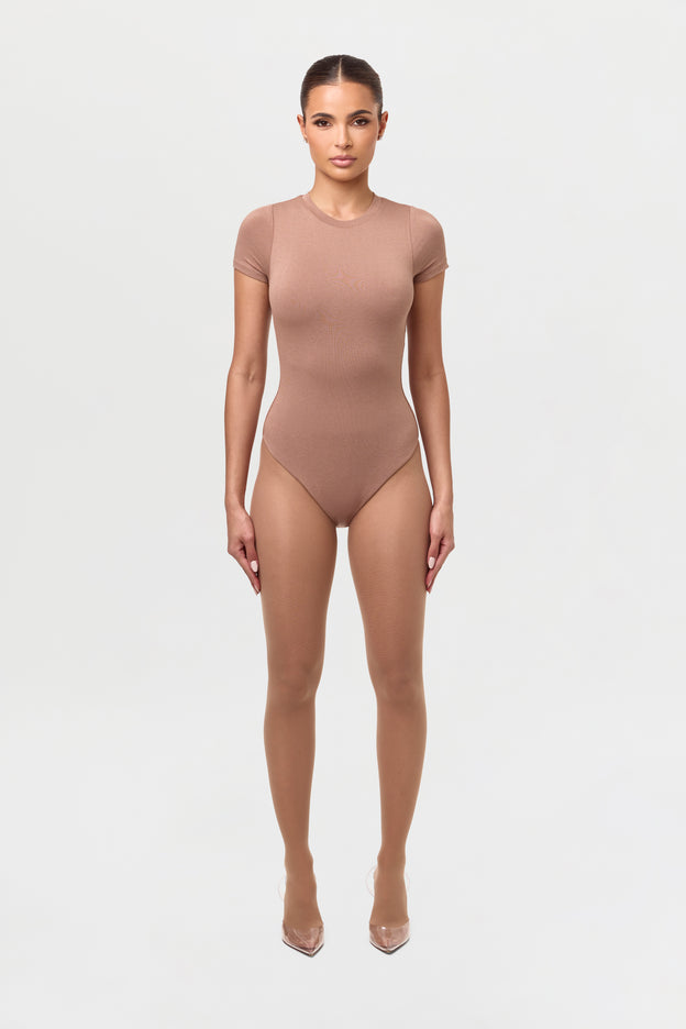NW Crewneck Short Sleeve Bodysuit