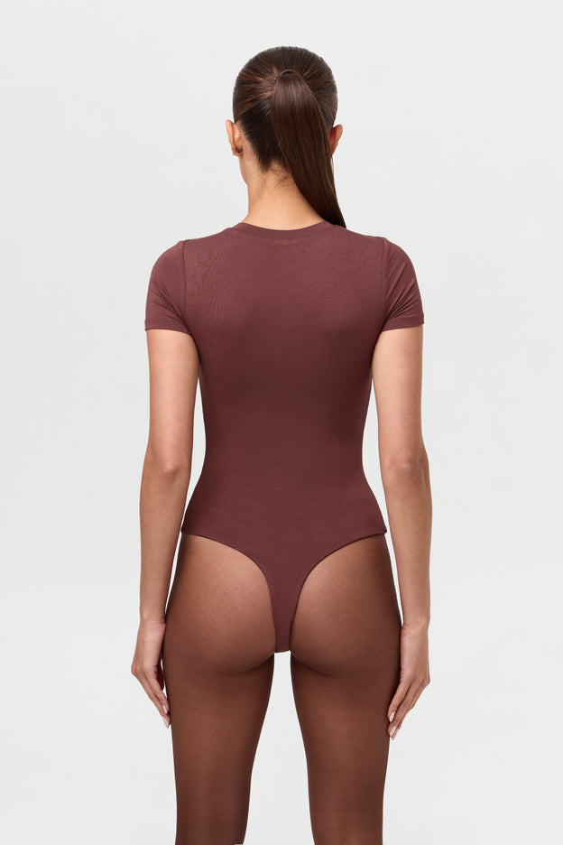 Smooth Crewneck Tee Bodysuit
