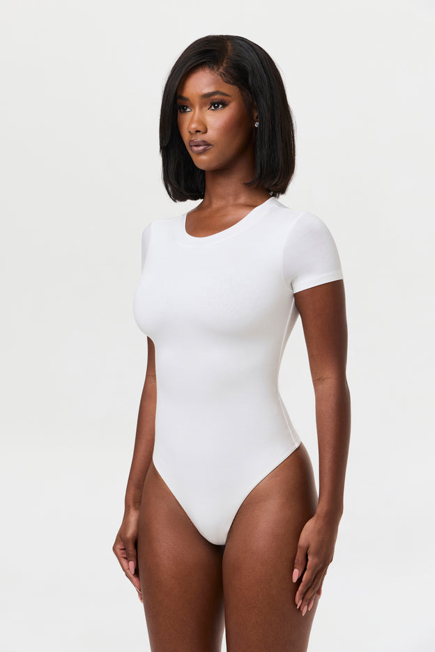 Smooth Crewneck Tee Bodysuit