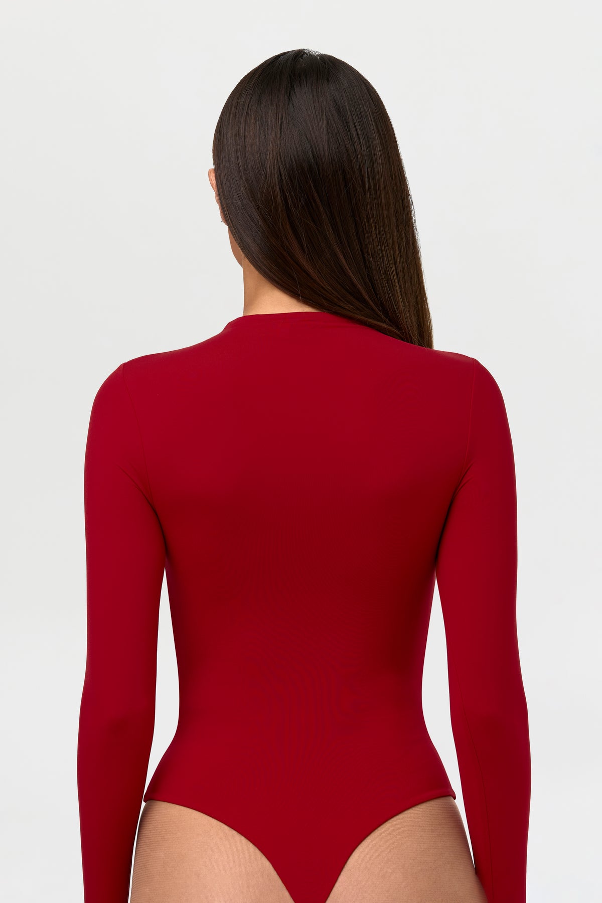 Naked Mock Neck Bodysuit