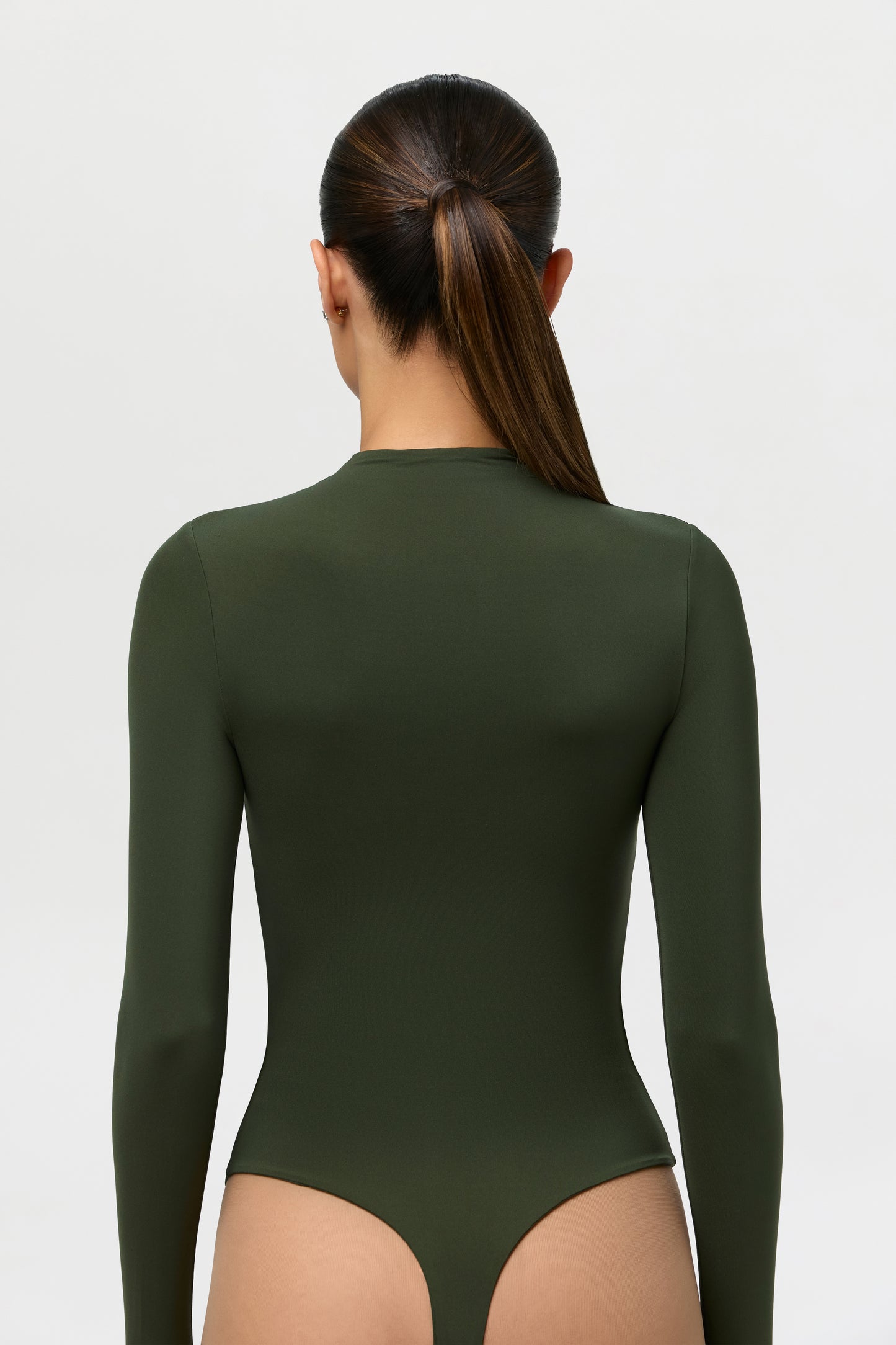 Naked Mock Neck Bodysuit