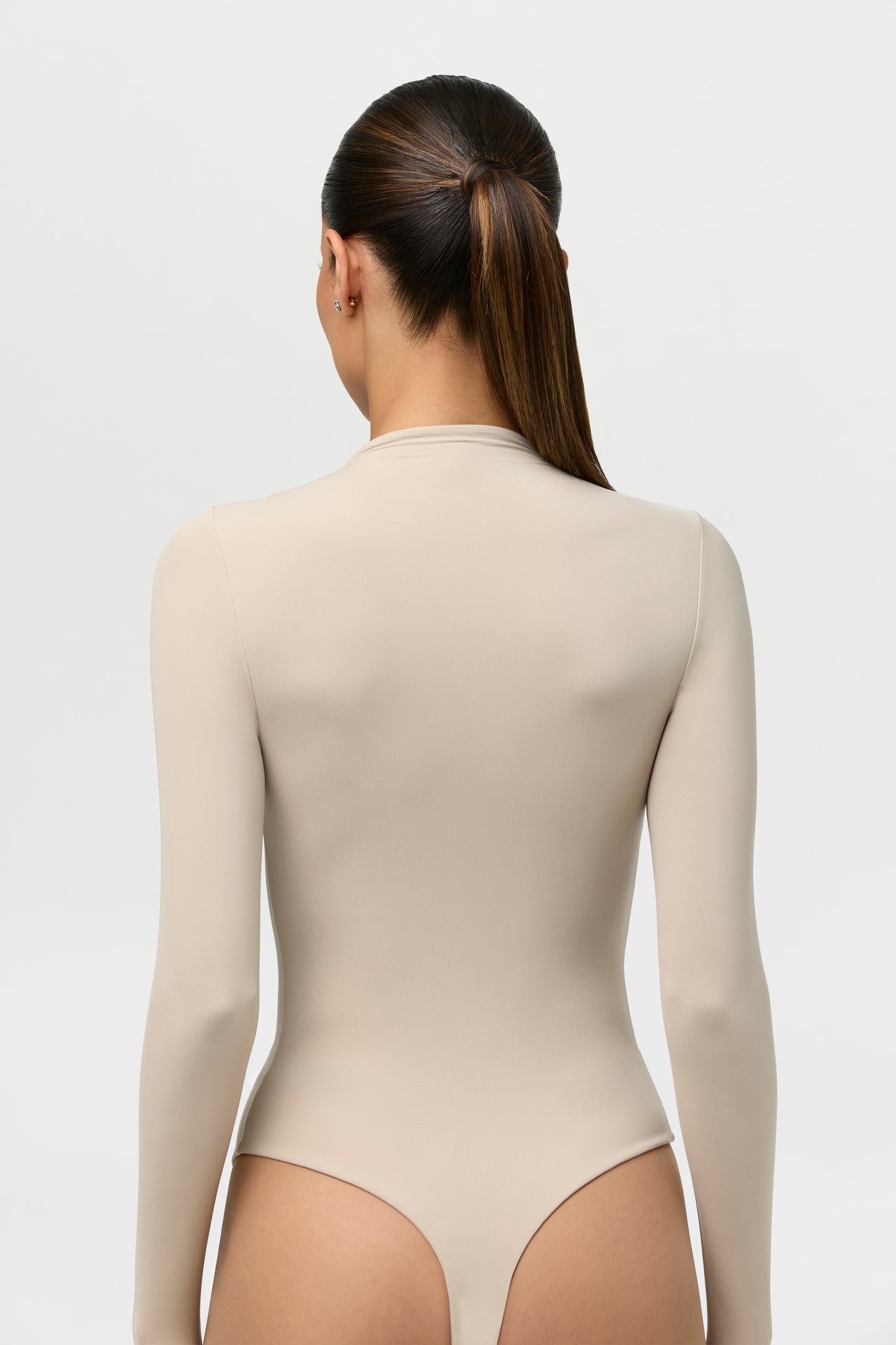 Naked Mock Neck Bodysuit