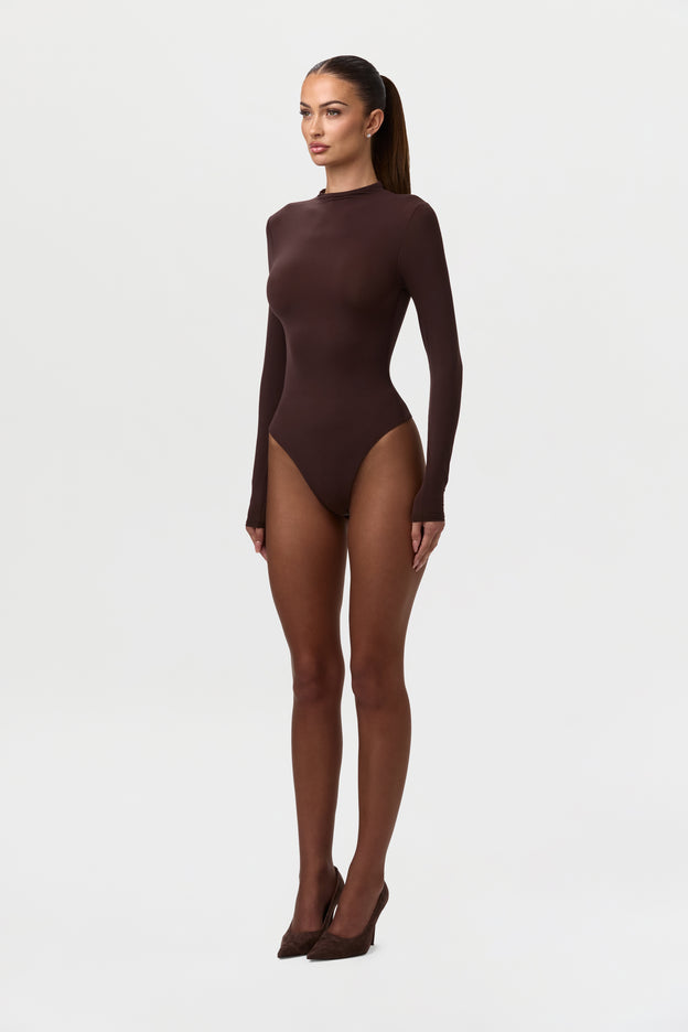 Naked Mock Neck Bodysuit