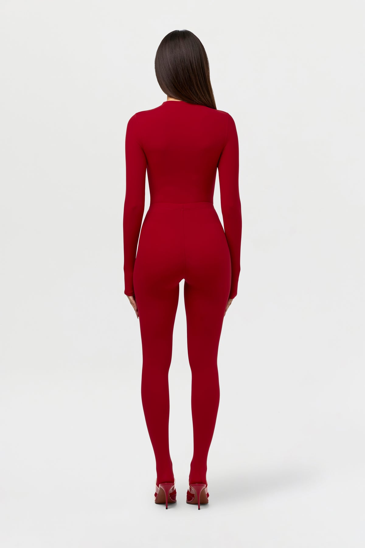 Naked Mock Neck Bodysuit