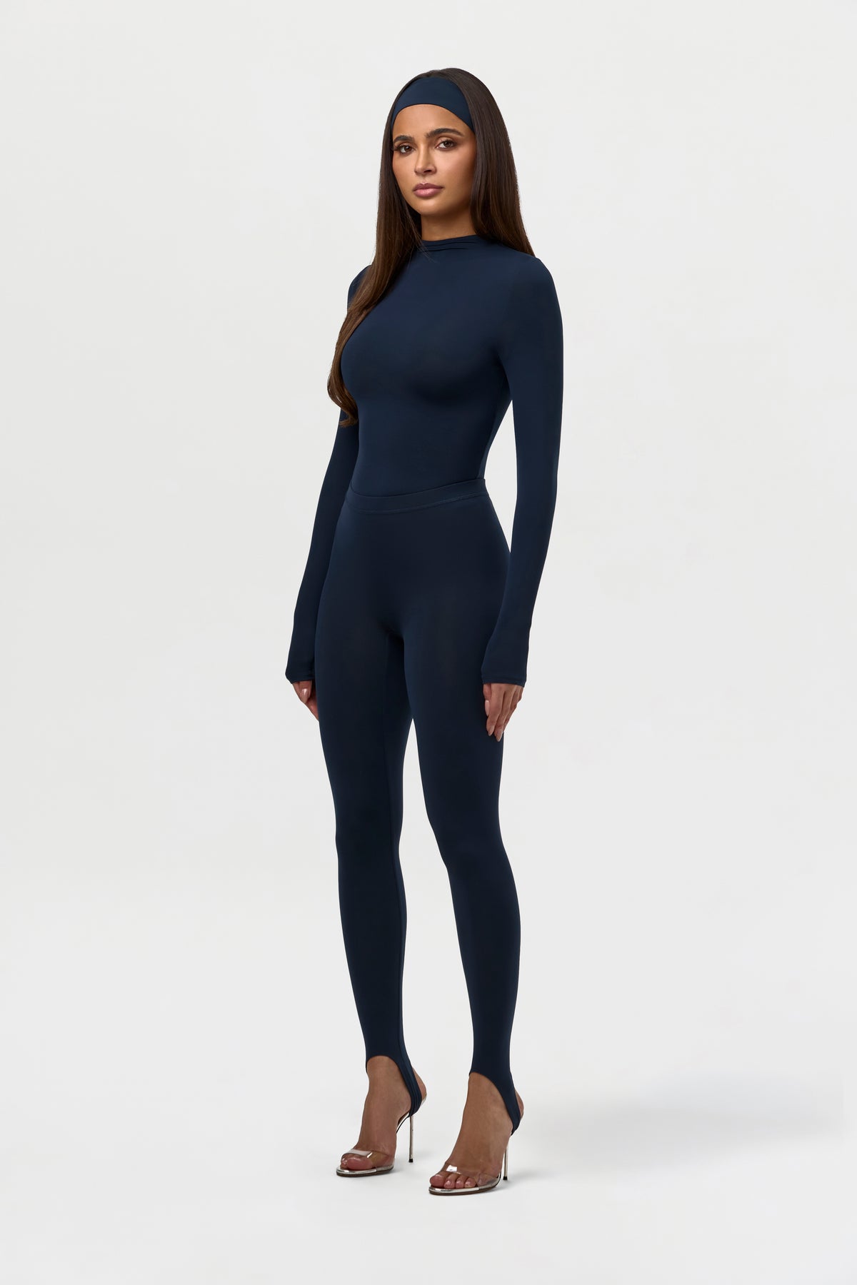 Naked Mock Neck Bodysuit