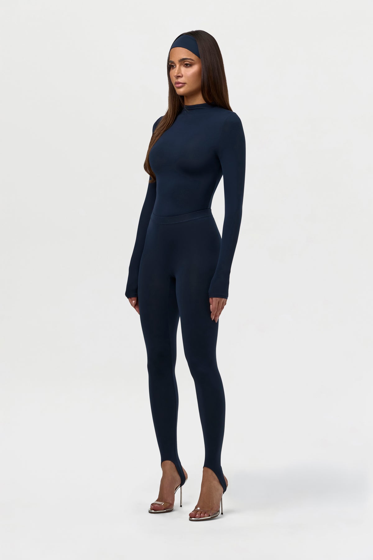 Naked Mock Neck Bodysuit