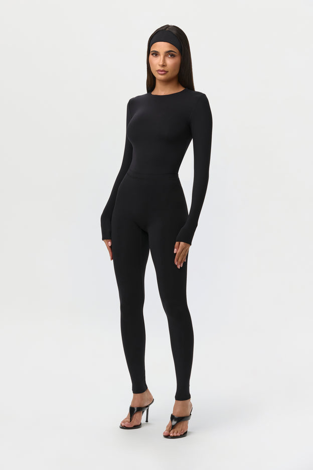 Naked Crewneck Bodysuit