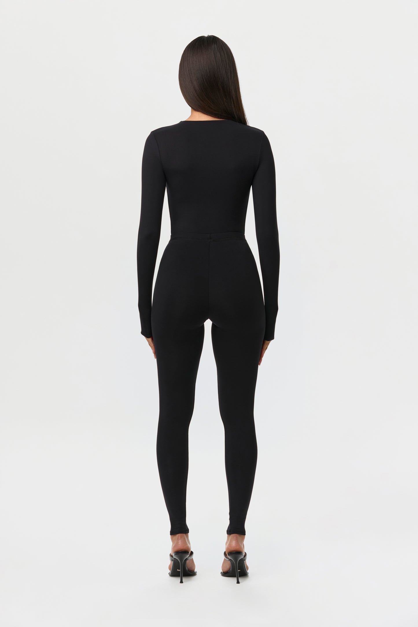 Black Naked High Waist Legging Petite