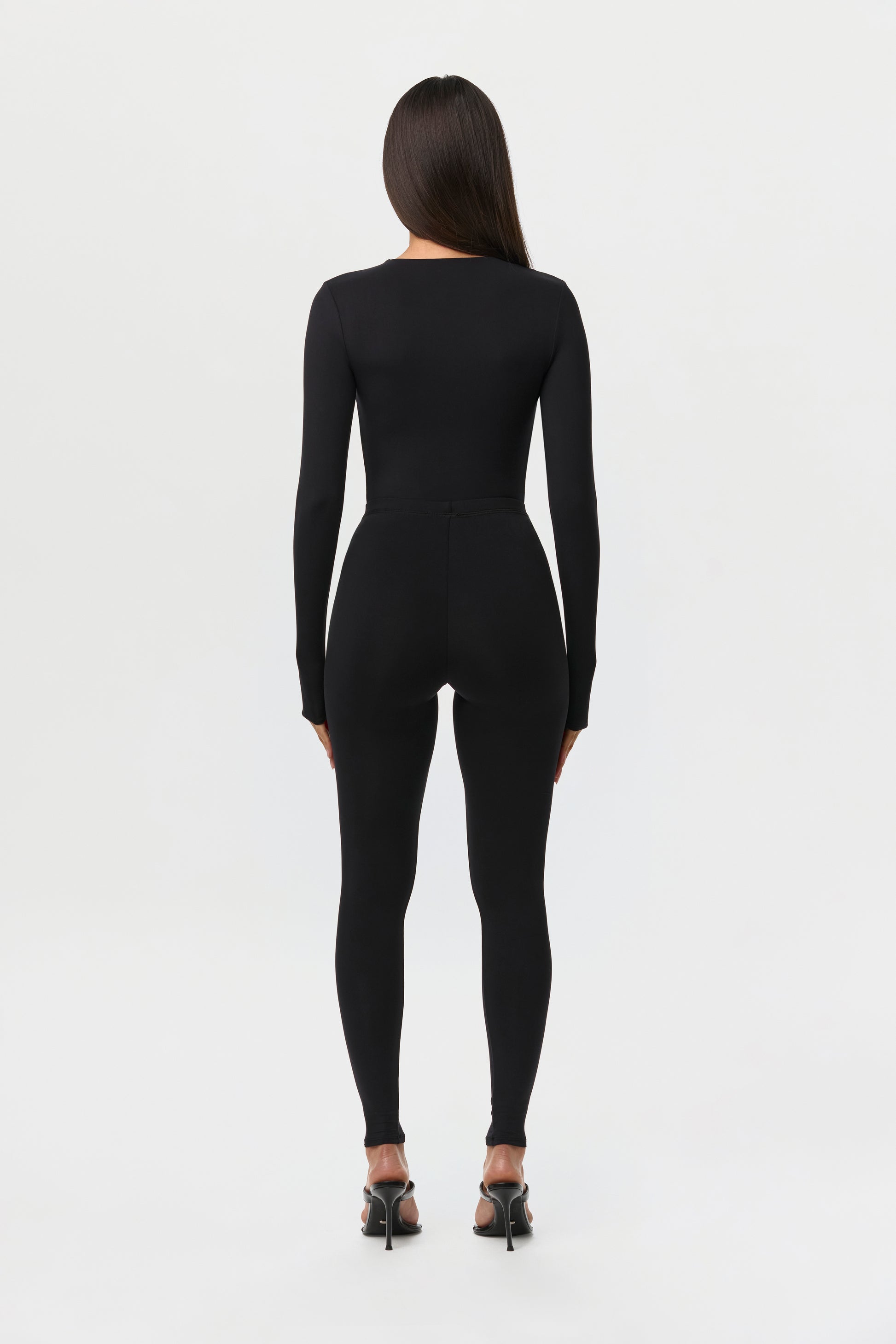 Black Naked High Waist Legging Petite