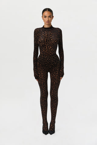 Burnout Closed Toe Legging