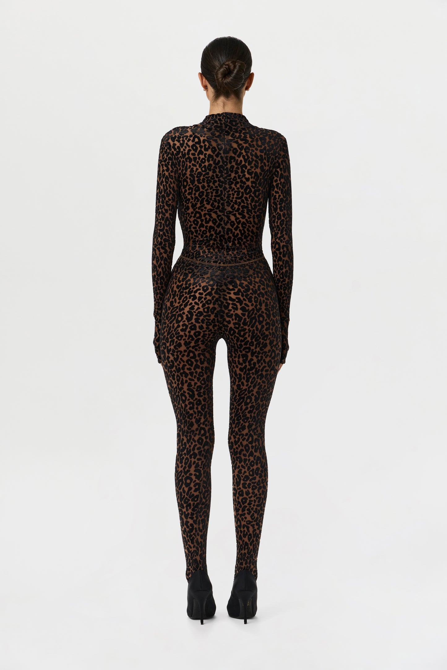 Burnout Closed Toe Legging Petite