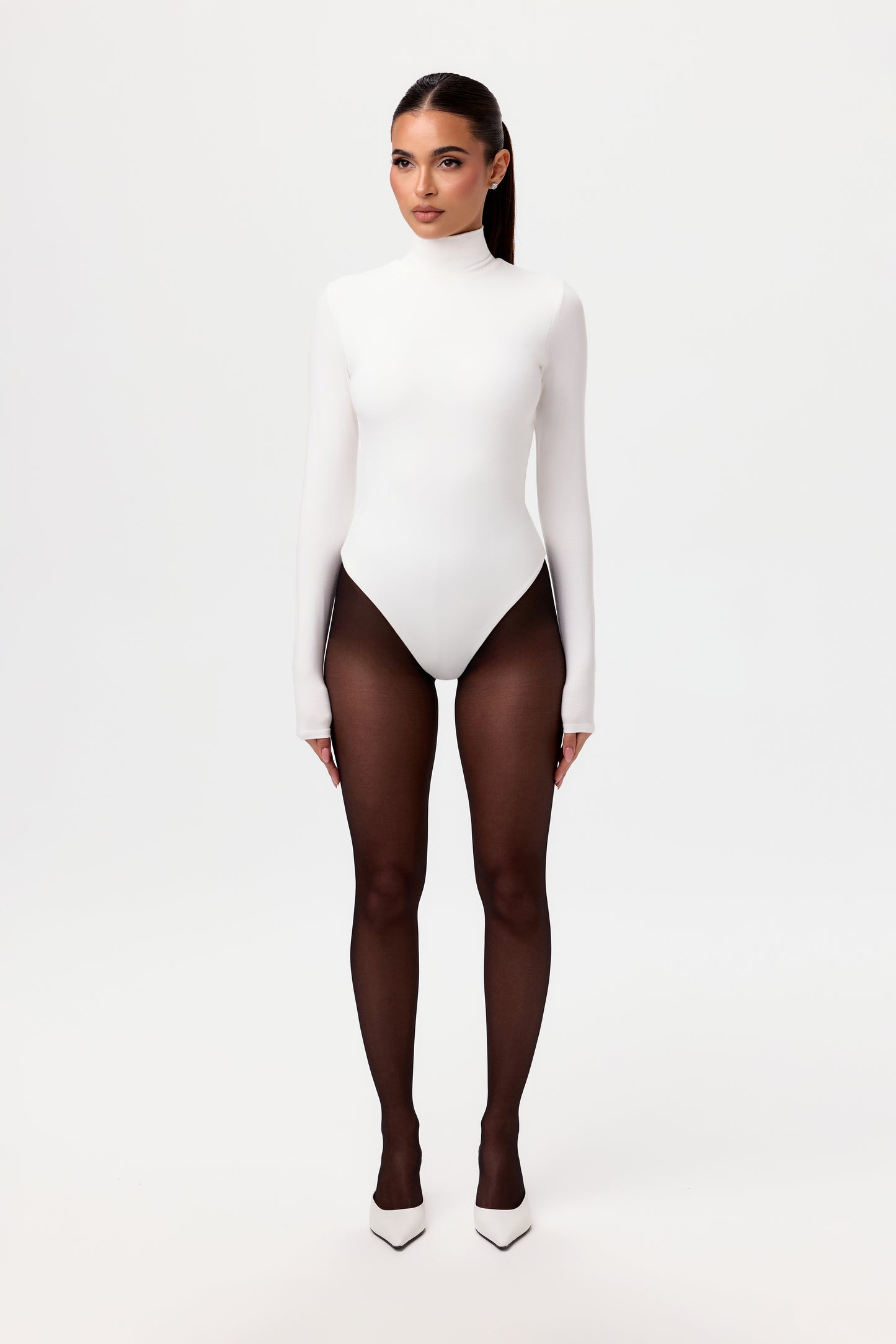 Butter Turtleneck Contour Bodysuit