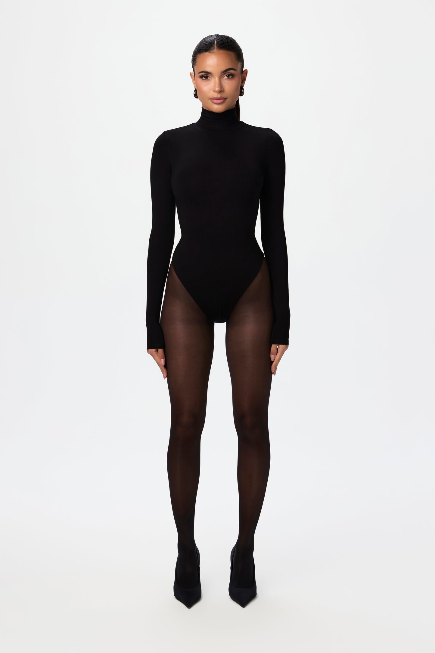 Butter Turtleneck Contour Bodysuit