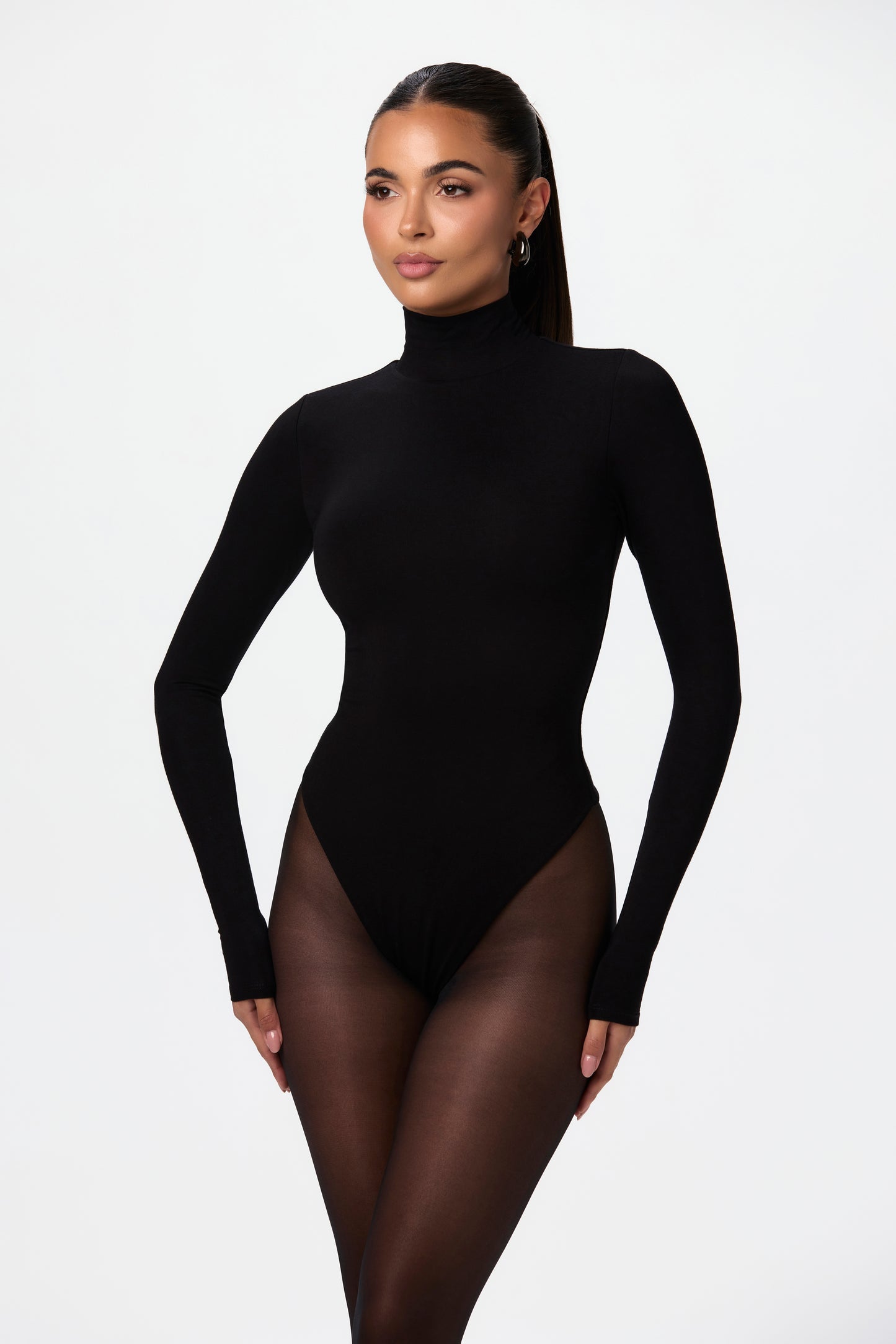 Butter Turtleneck Contour Bodysuit