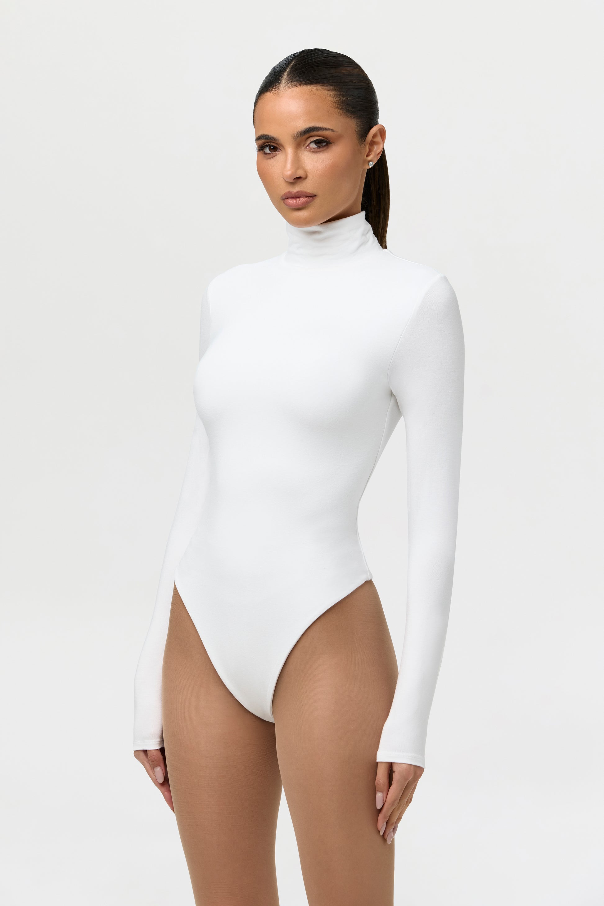 Butter Turtleneck Contour Bodysuit