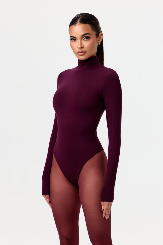 Butter Turtleneck Contour Bodysuit