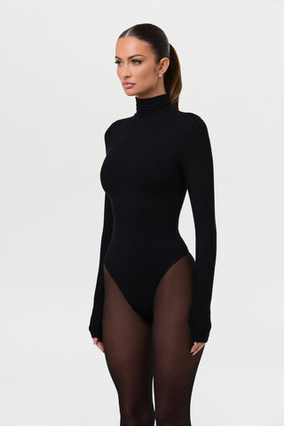 Butter Turtleneck Contour Bodysuit