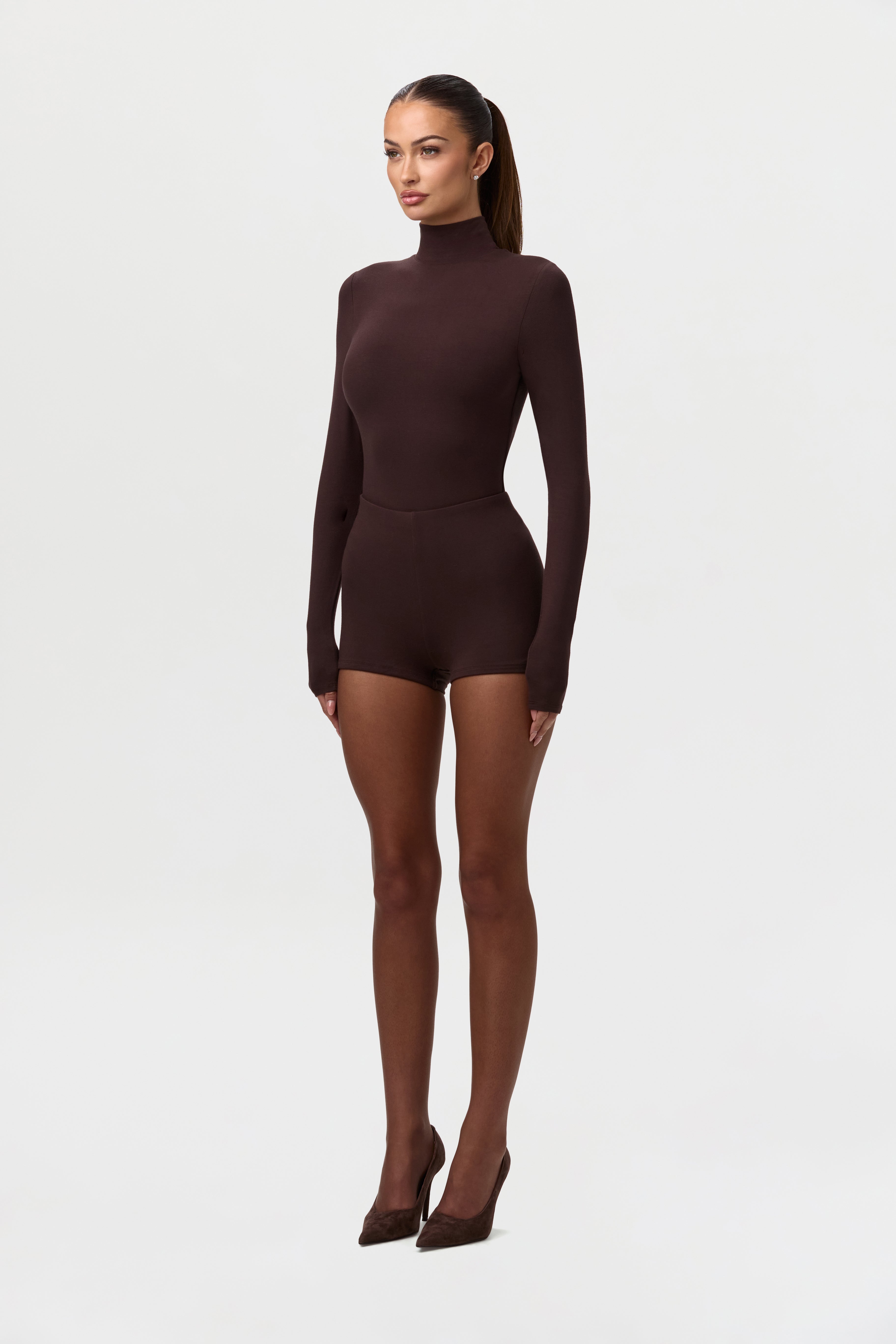 Butter Scoop Waist Hot Pants