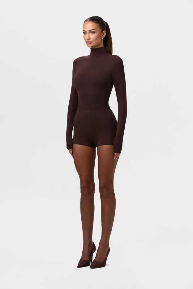 Butter Turtleneck Contour Bodysuit