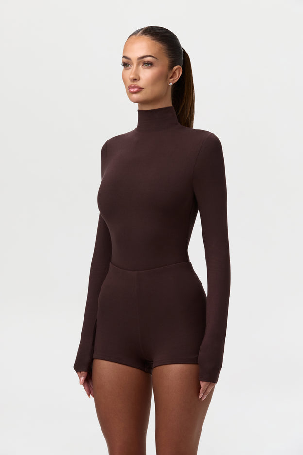 Butter Turtleneck Contour Bodysuit