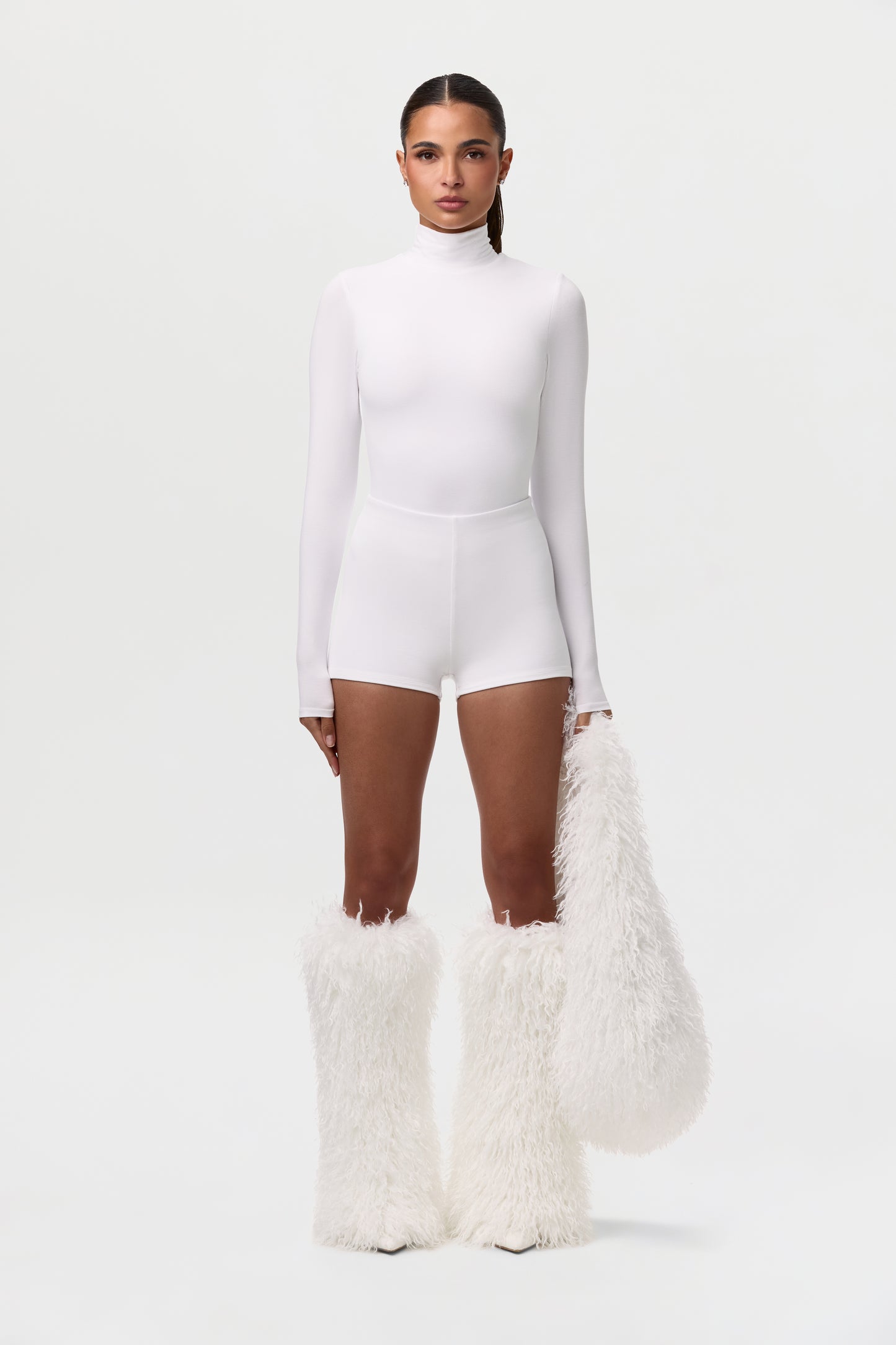 Butter Scoop Waist Hot Pants