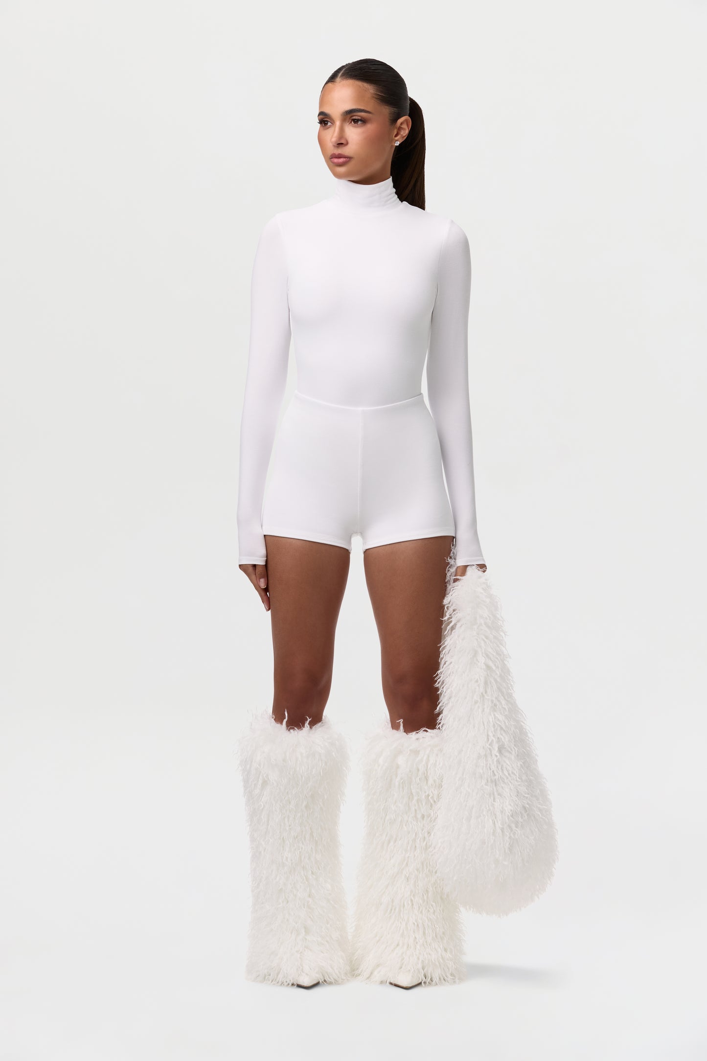 Butter Scoop Waist Hot Pants