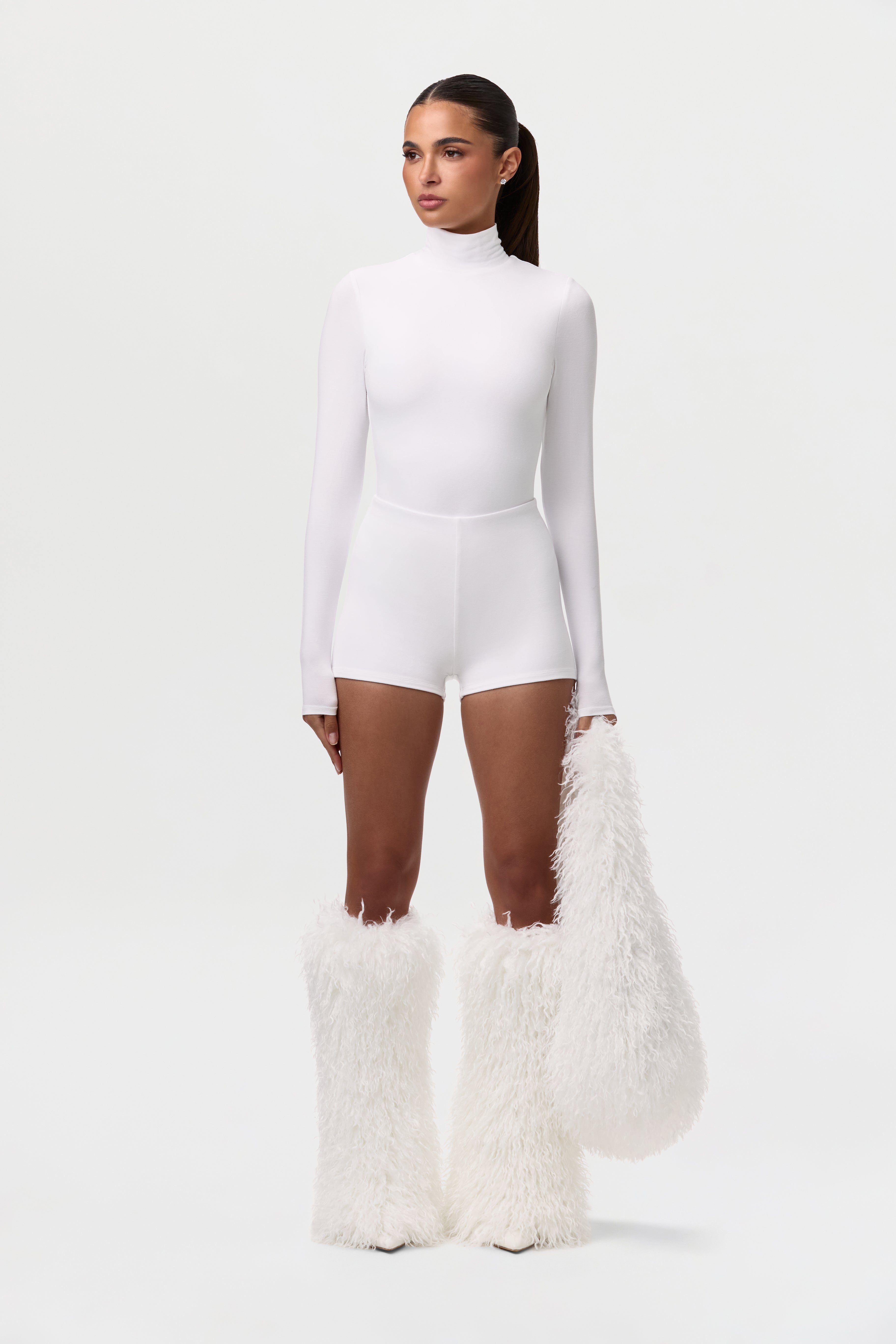 Butter Scoop Waist Hot Pants