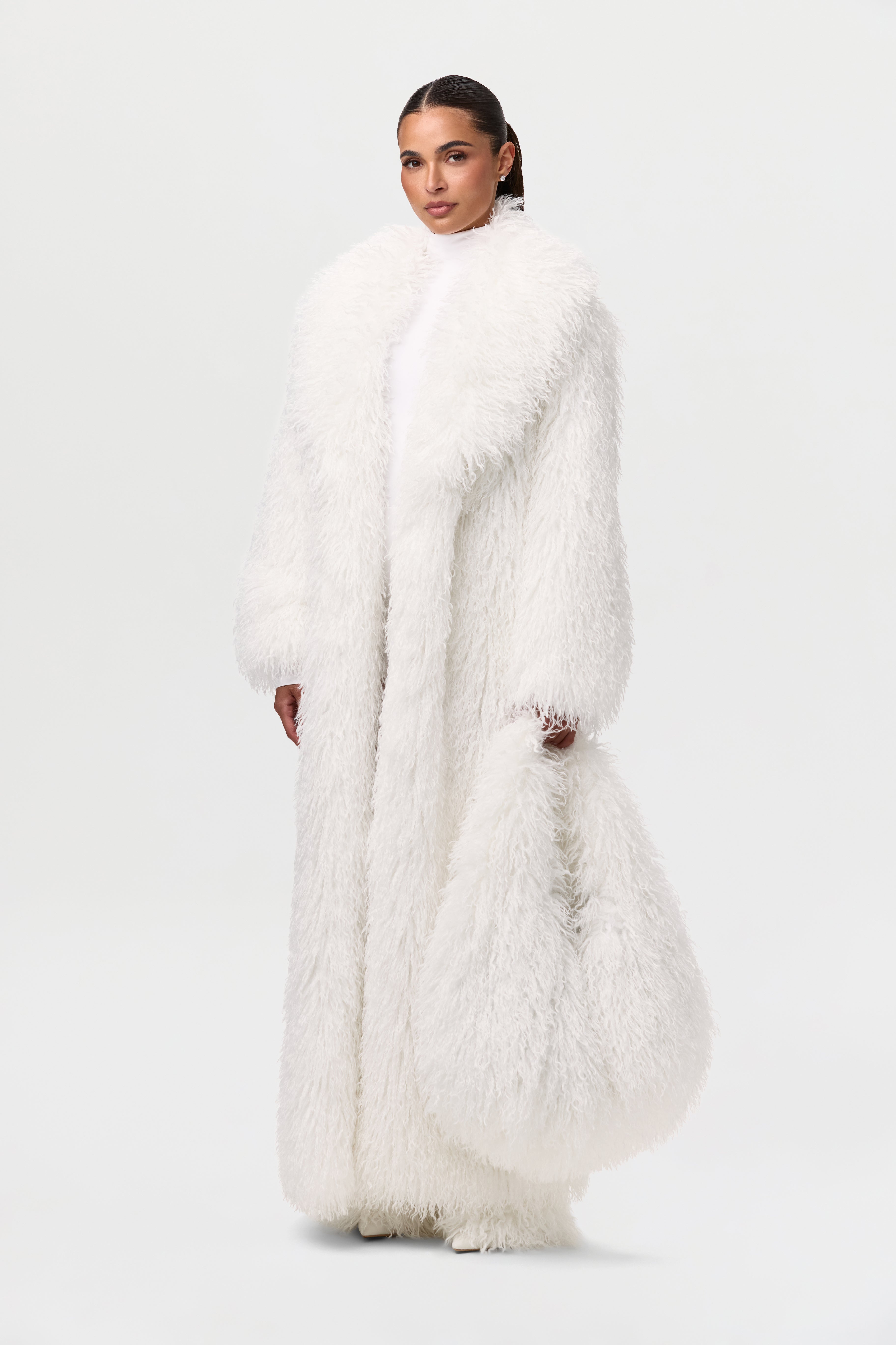 Faux Fur Plush Shoulder Bag – Naked Wardrobe