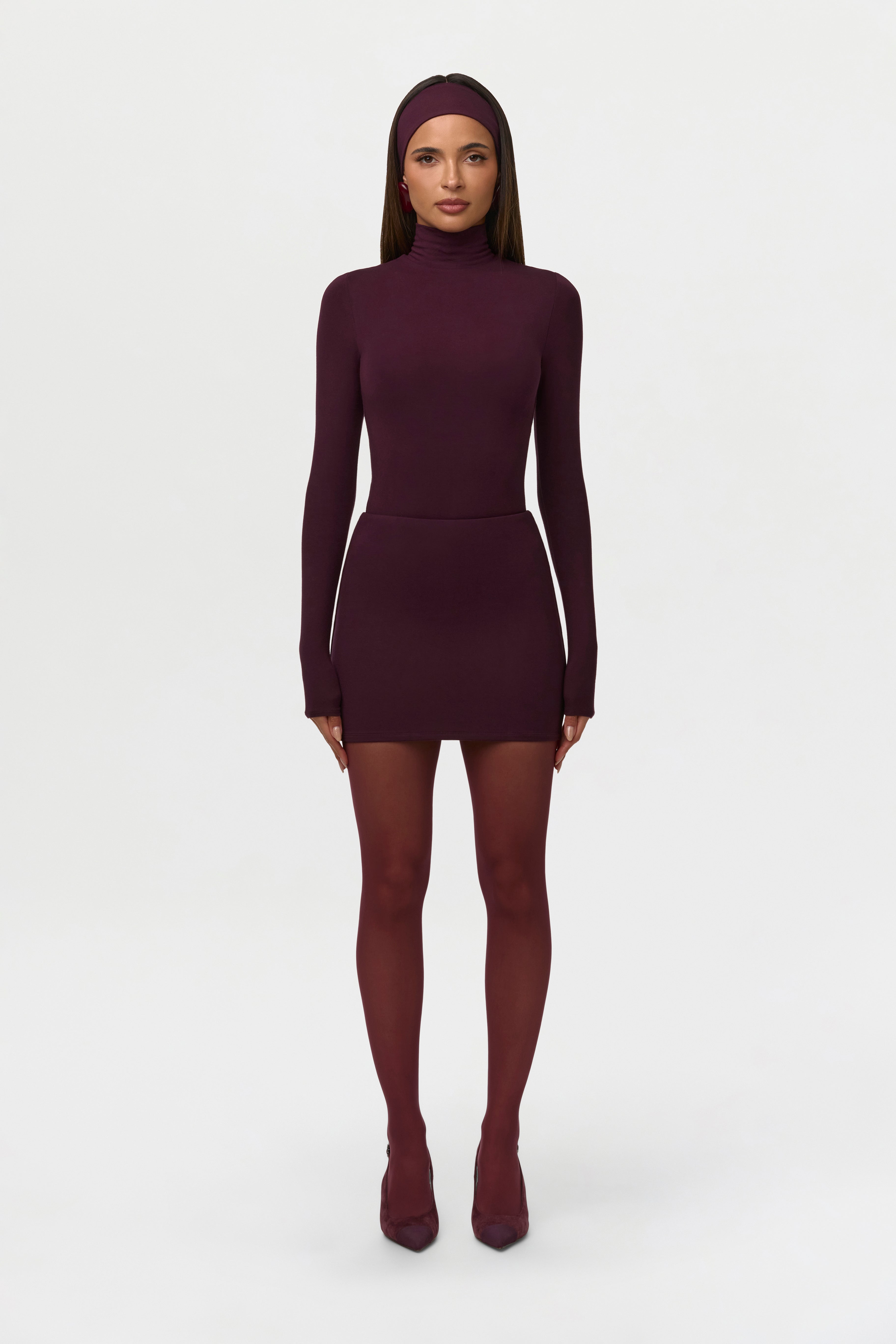 Butter Contour Mini Skirt