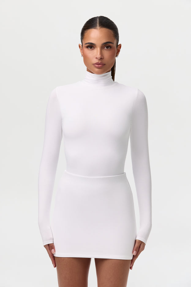 Butter Turtleneck Contour Bodysuit