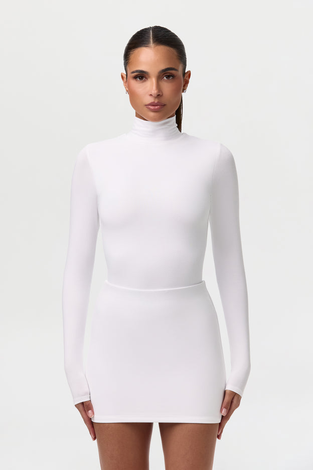 Butter Contour Mini Skirt