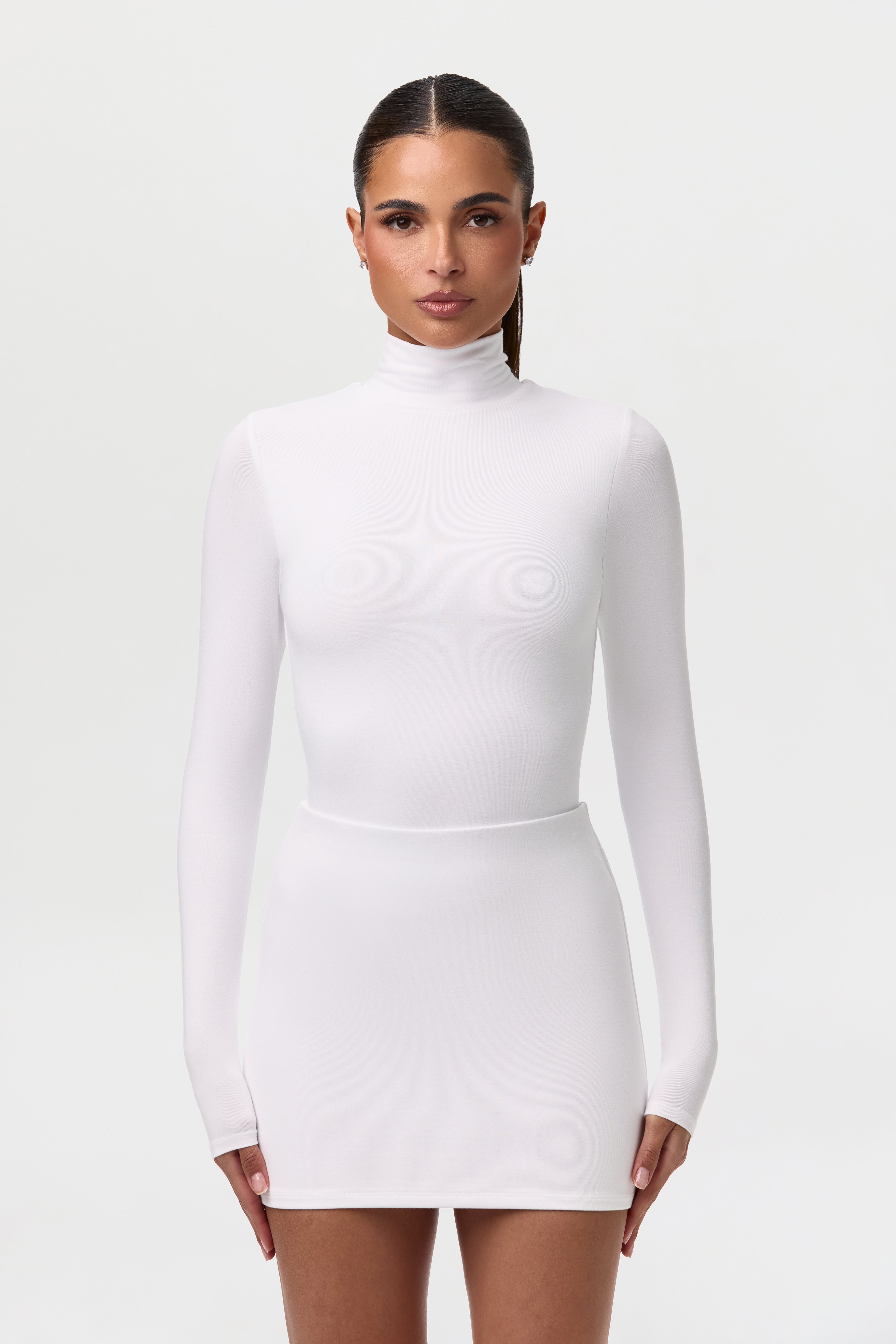 Butter Contour Mini Skirt