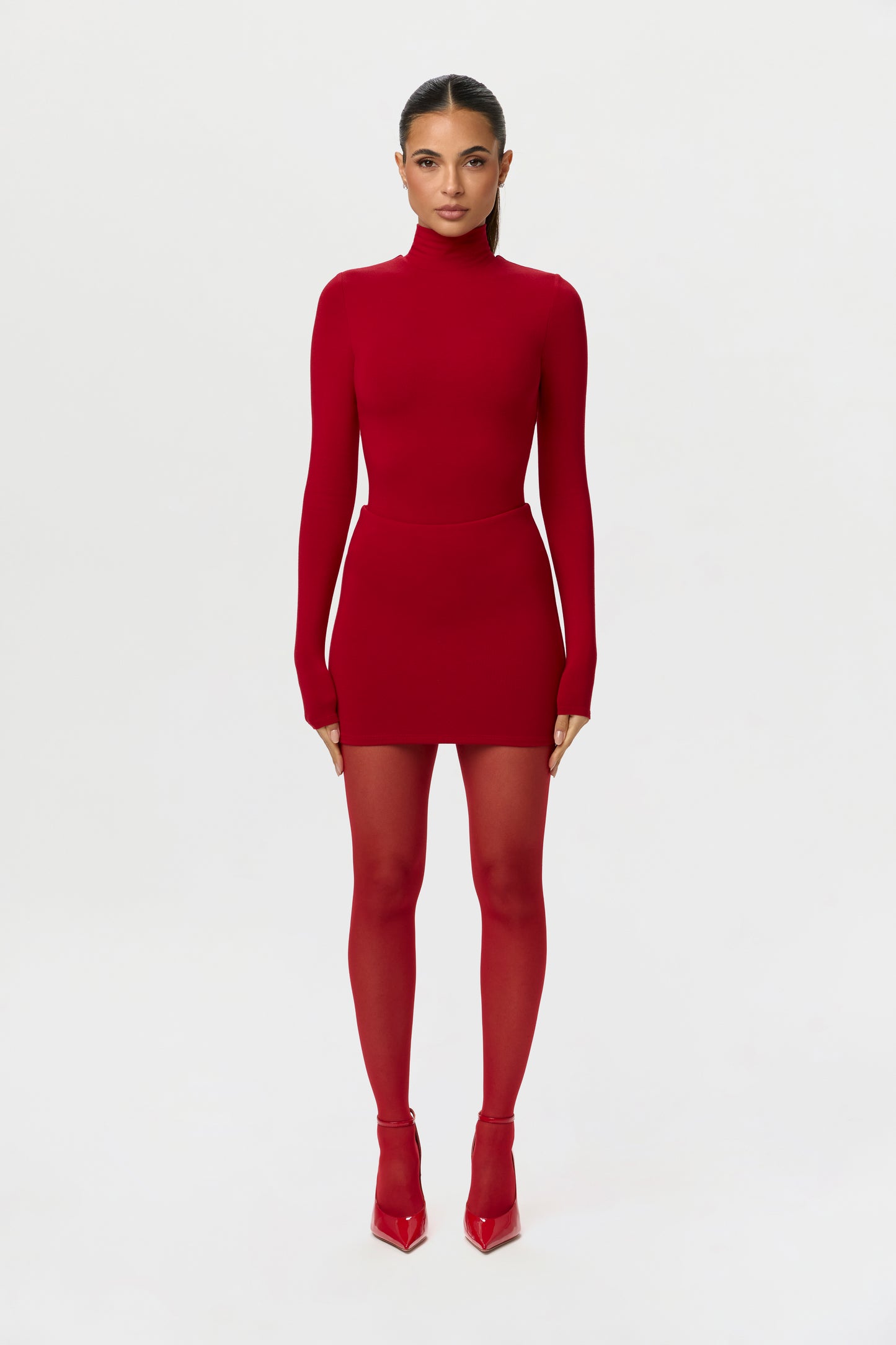 Butter Contour Mini Skirt