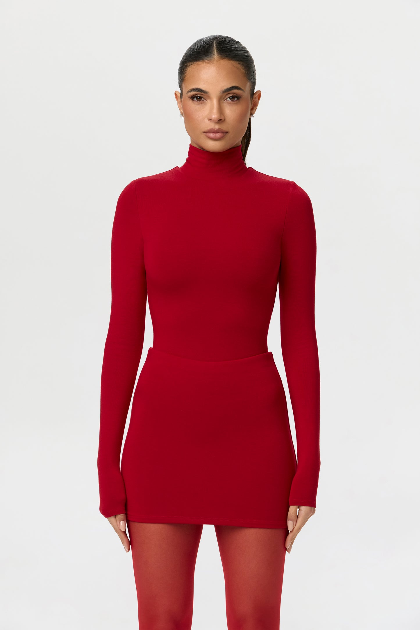 Butter Contour Mini Skirt