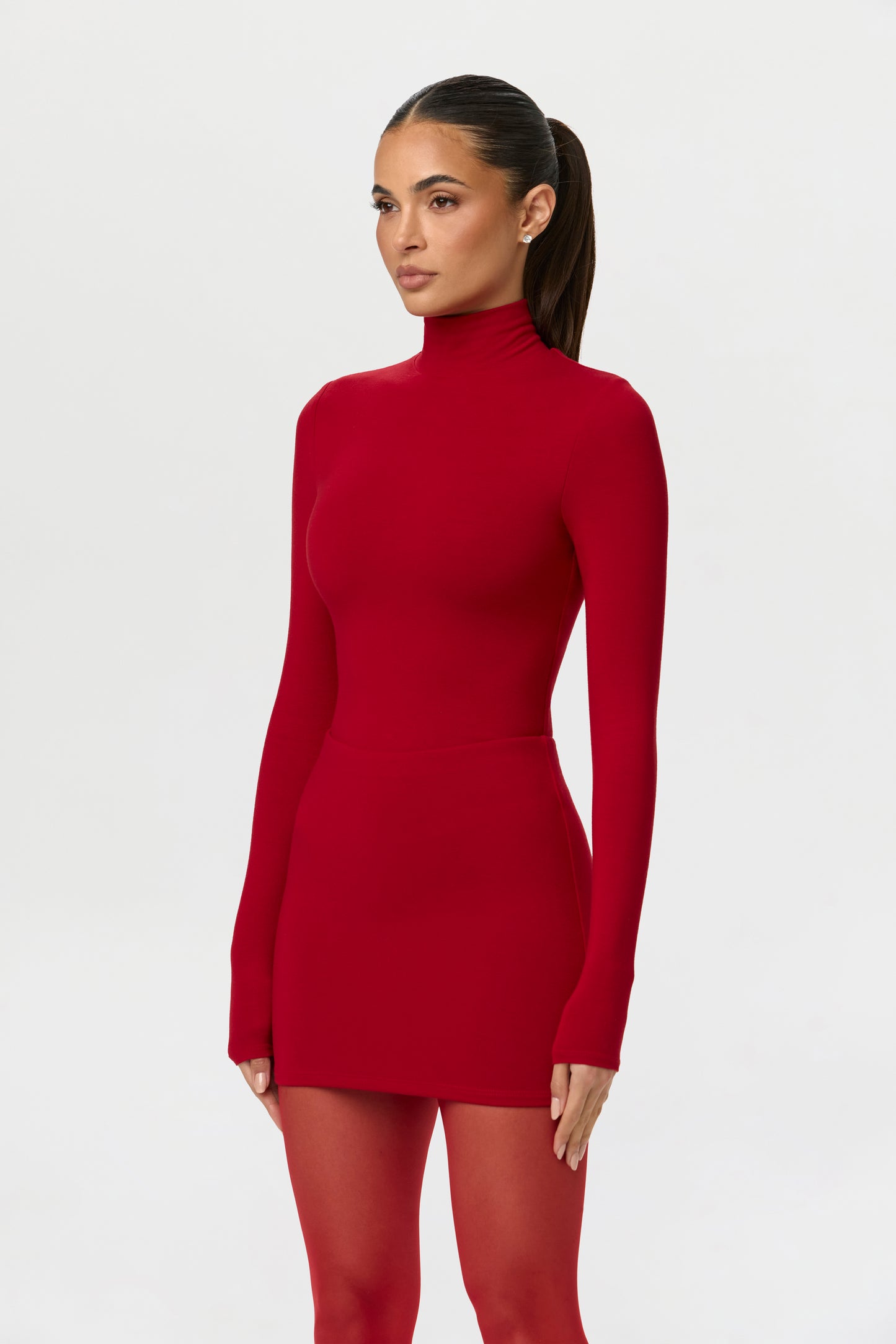 Butter Contour Mini Skirt