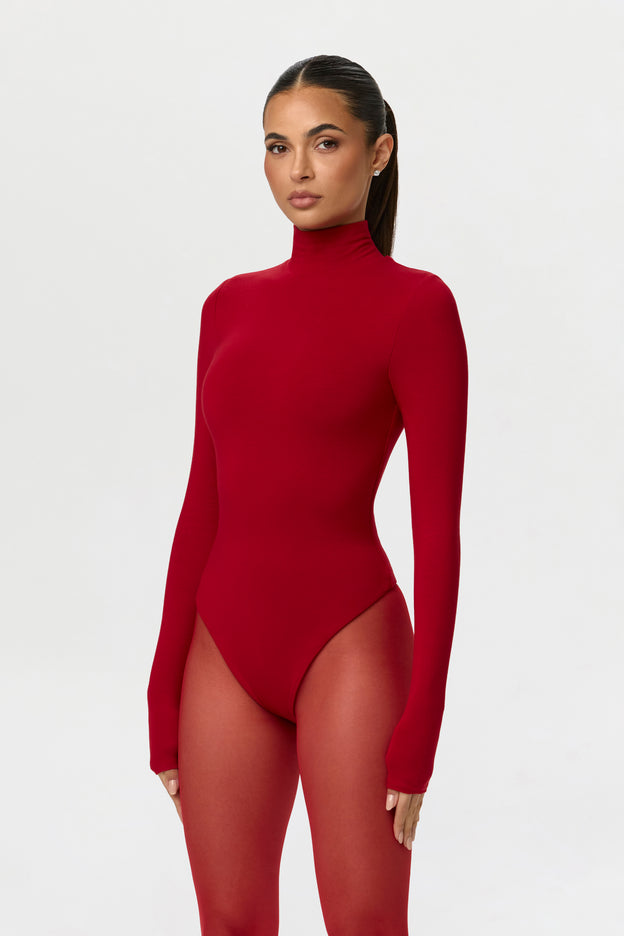 Butter Turtleneck Contour Bodysuit