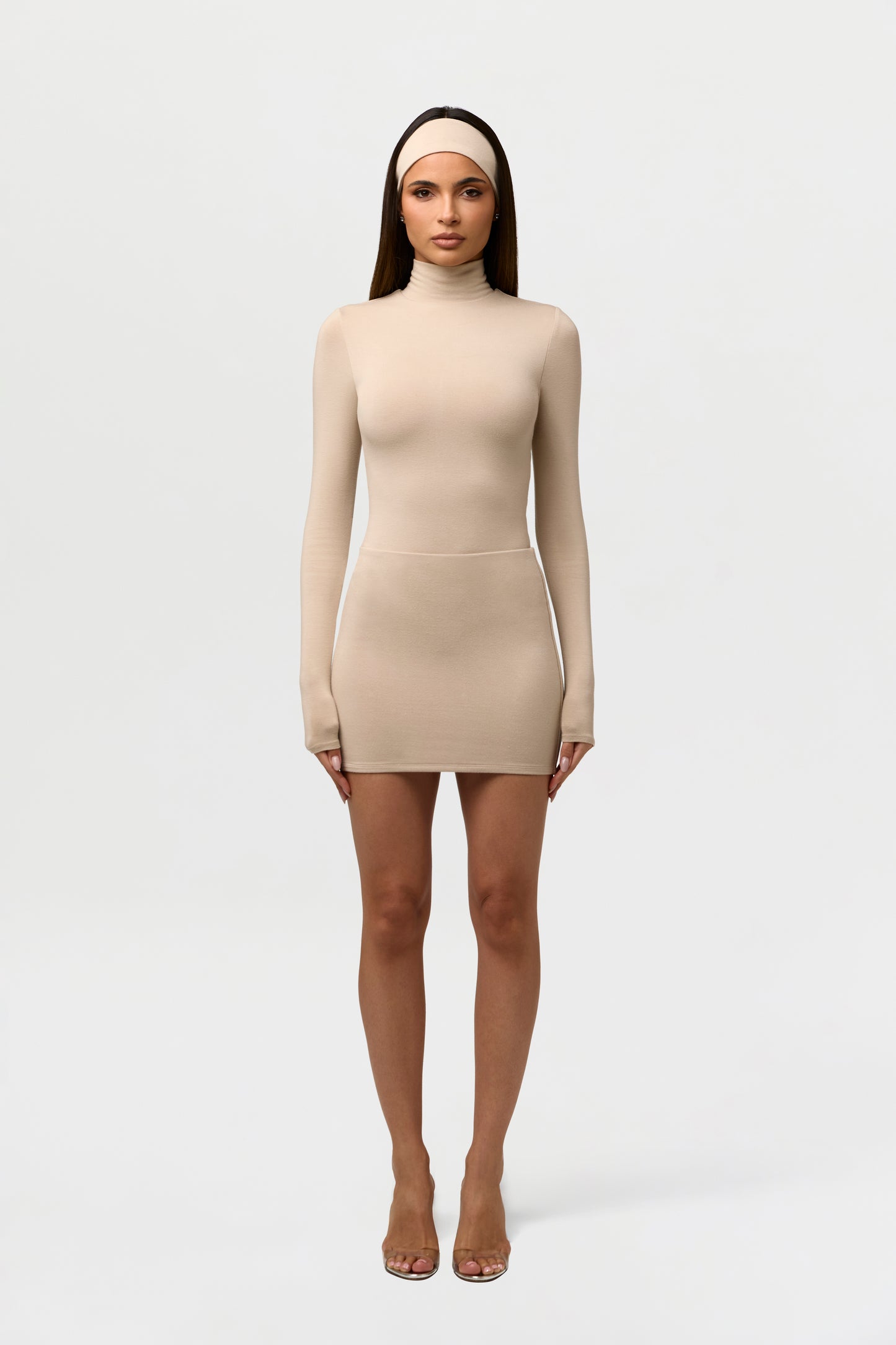 Butter Contour Mini Skirt