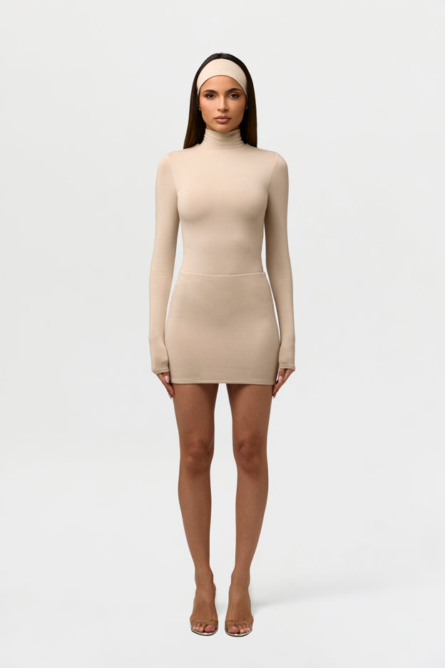Butter Contour Mini Skirt