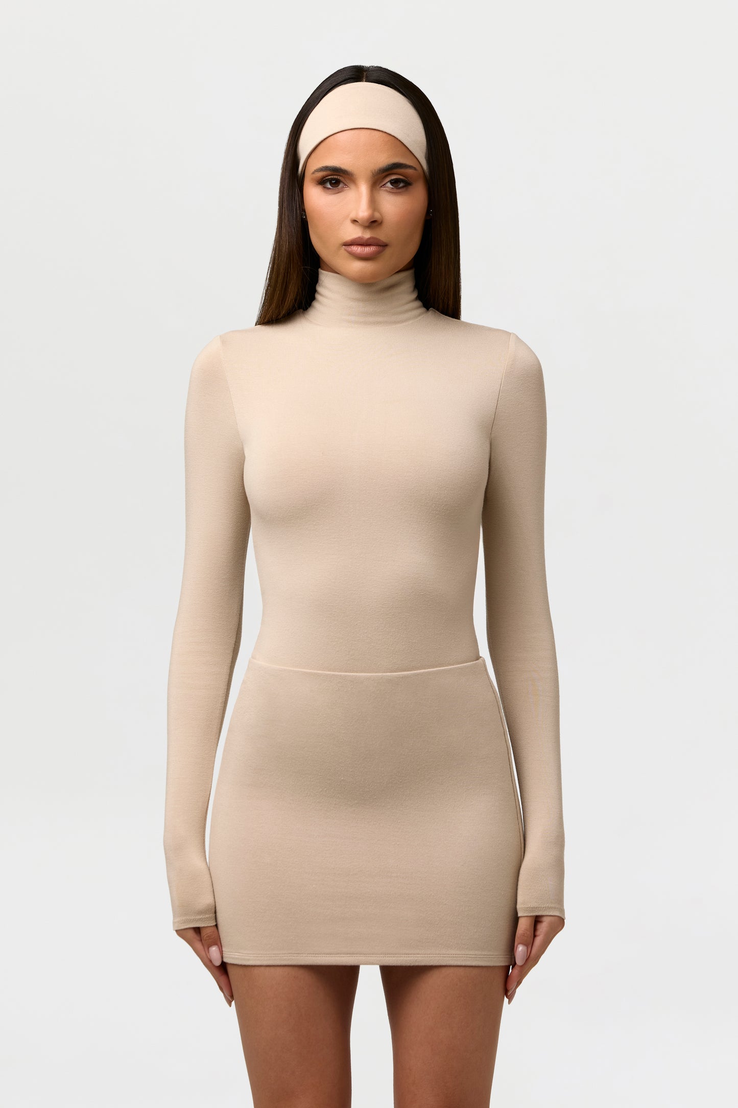 Butter Contour Mini Skirt