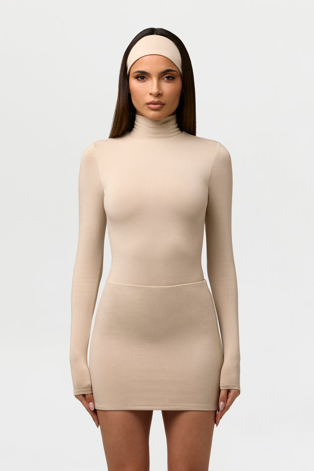Butter Contour Mini Skirt