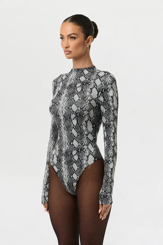 Naked Print Bodysuit