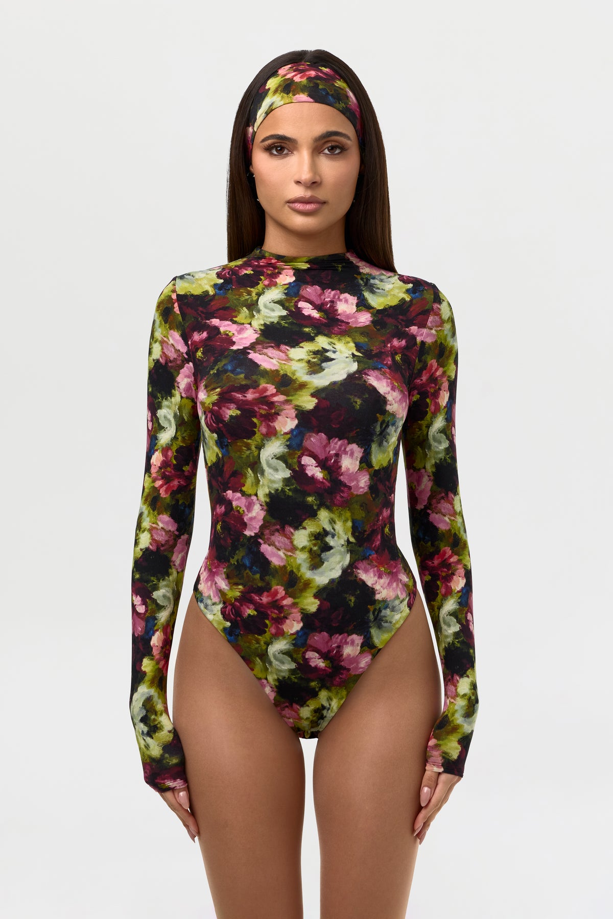 Naked Print Bodysuit