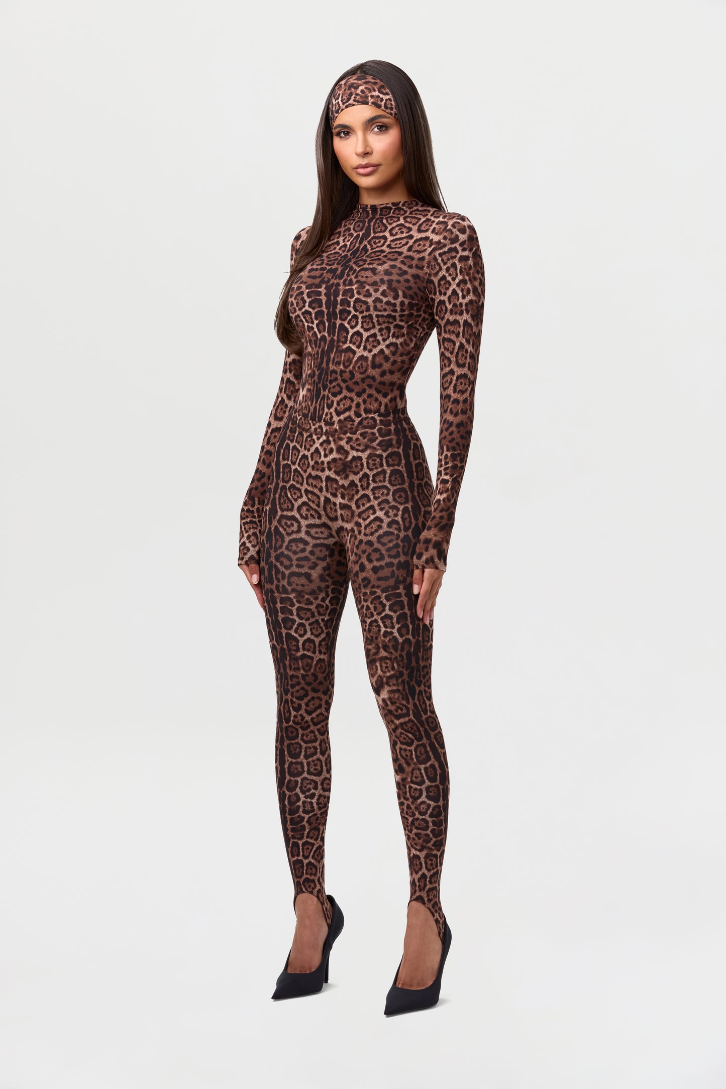 Naked Print Stirrup Legging