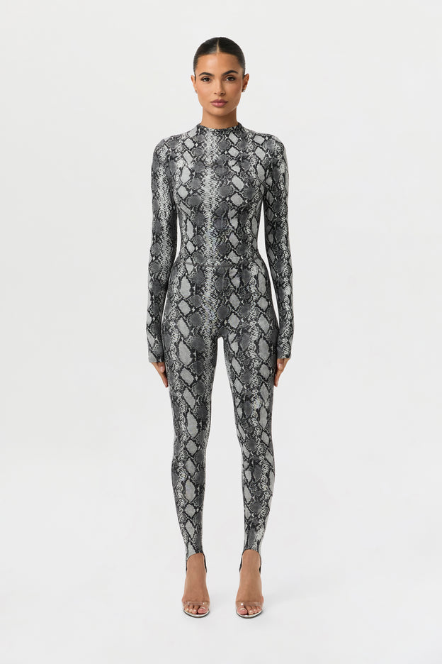 Naked Print Stirrup Legging