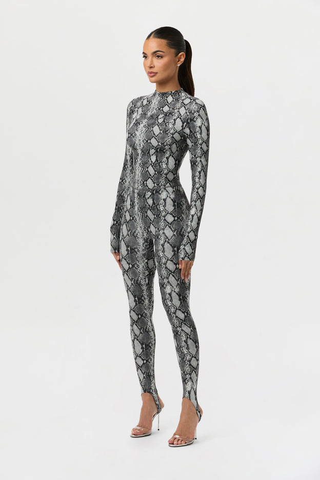 Naked Print Stirrup Legging