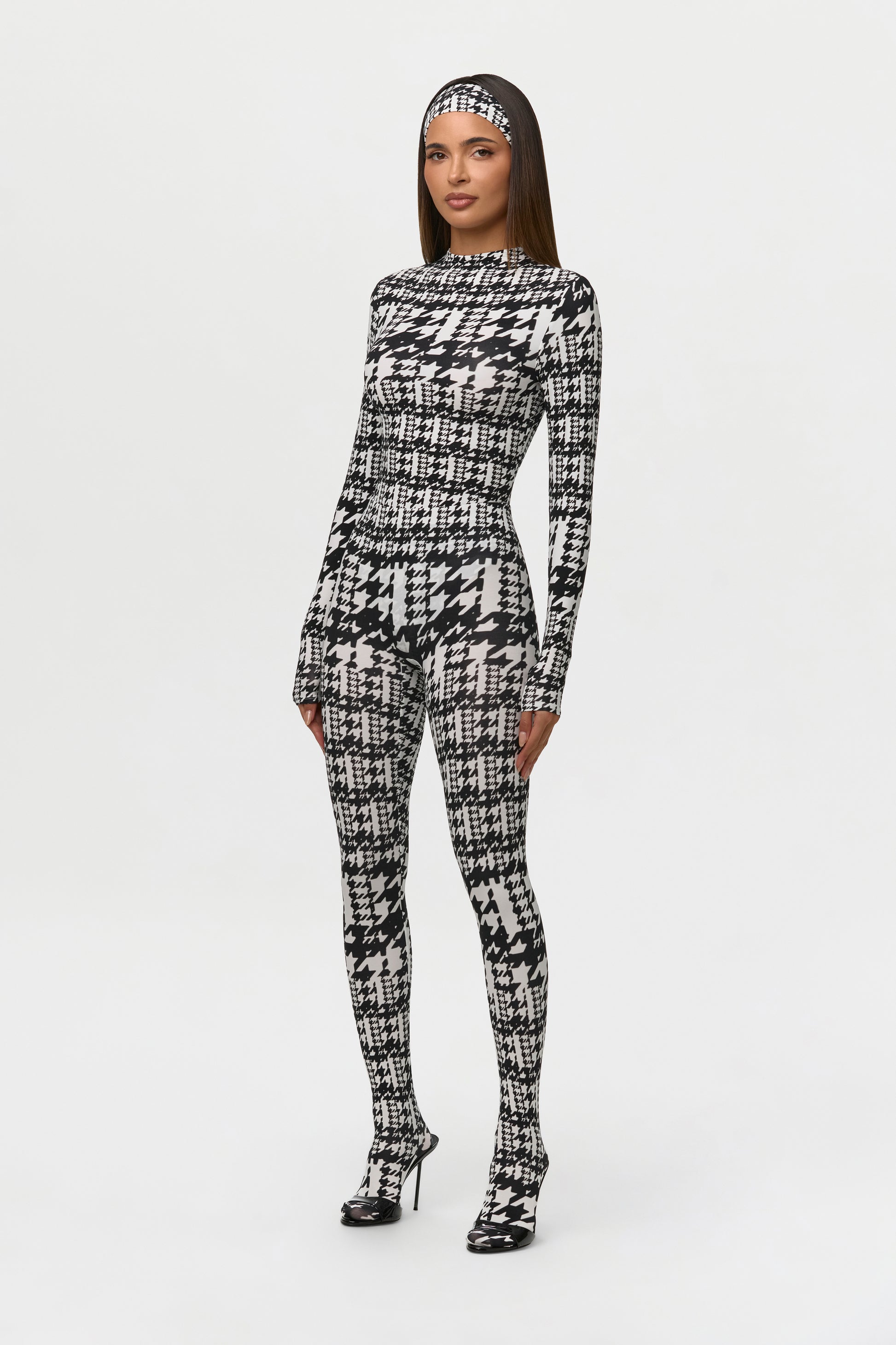 Naked Print Bodysuit